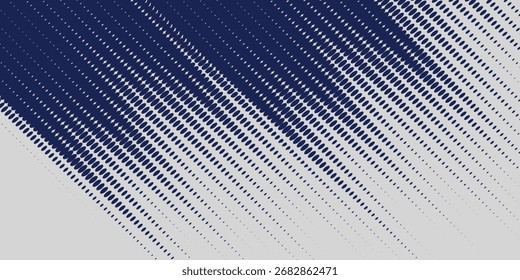 Abstract halftone wave dots background. Futuristic twisted grunge pattern, dots, circles. Vector modern optical pop art texture