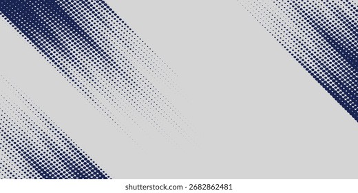 Abstract halftone wave dots background. Futuristic twisted grunge pattern, dots, circles. Vector modern optical pop art texture