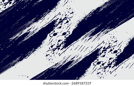 Fondo de puntos de onda de semitono Abstractas. Patrón de grunge retorcido futurista, puntos, círculos. Vector de textura de arte pop óptico moderno para carteles, tarjetas de visita y etc
