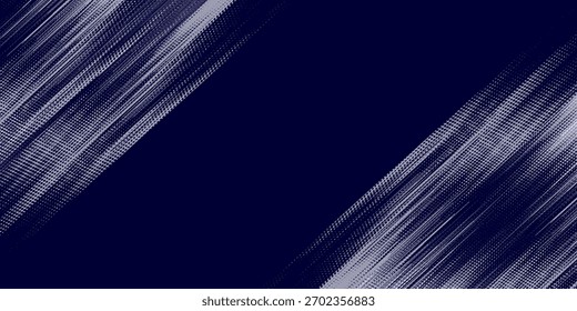 Fundo de pontos de onda de meio-tom abstrato. Padrão de grunge retorcido futurista, pontos, círculos. Vetor moderno óptico pop art textura para cartazes, cartões de visita e etc