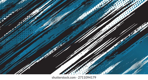 Fondo de puntos de onda de semitono Abstractas. Patrón de grunge retorcido futurista, puntos, círculo grunge