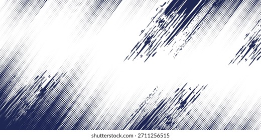 Abstract halftone wave dots background. Futuristic twisted grunge pattern, dots, circles. Vector modern optical pop art texture for posters, business cards and etc 