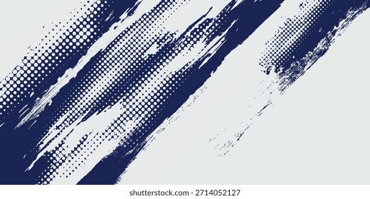Abstract halftone wave dots background. Futuristic twisted grunge pattern, dots, circles. Vector modern optical pop art texture for posters, business cards and etc
