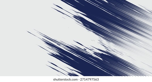 Fundo de pontos de onda de meio-tom abstrato. Padrão de grunge retorcido futurista, pontos, círculos. Vetor moderno óptico pop art textura para cartazes, cartões de visita e etc