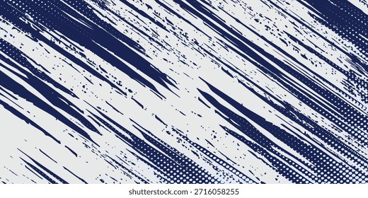 Abstract halftone wave dots background. Futuristic twisted grunge pattern, dots, circles. Vector modern optical pop art texture for posters, business cards and etc