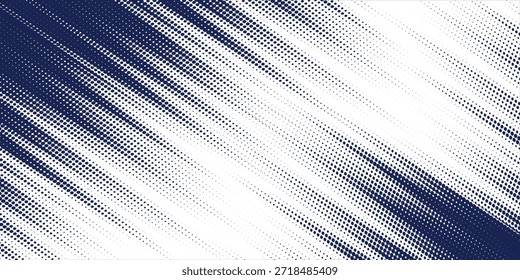 Abstract halftone wave dots background. Futuristic twisted grunge pattern, dots, circles. Vector modern optical pop art texture for posters, business cards and etc