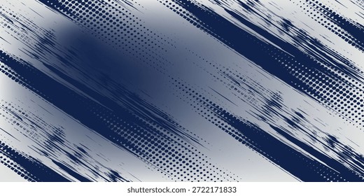 Fondo de puntos de onda de semitono Abstractas. Patrón de grunge retorcido futurista, puntos, círculos. Vector de textura de arte pop óptico moderno para carteles, tarjetas de visita y etc