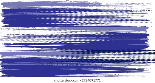 Fondo de puntos de onda de semitono Abstractas. Patrón de grunge retorcido futurista, puntos, círculos. Vector de textura de arte pop óptico moderno.


