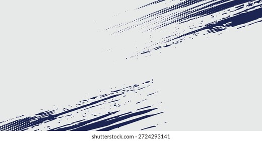 Fundo de pontos de onda de meio-tom abstrato. Padrão de grunge retorcido futurista, pontos, círculos. Vetor moderno óptico pop art textura para cartazes, cartões de visita e etc