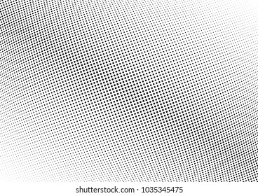 Abstract halftone wave dotted background. Halftone twisted grunge pattern, dot, circle.  Vector modern optical halftone pop art texture for poster, business card, cover, label mock-up, sticker layout
