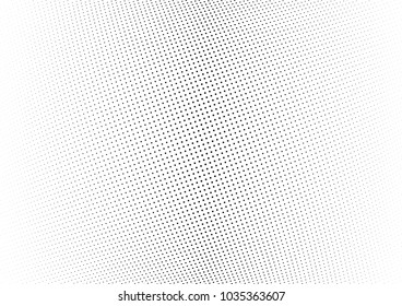 Abstract halftone wave dotted background. Halftone twisted grunge pattern, dot, circle.  Vector modern optical halftone pop art texture for poster, business card, cover, label mock-up, sticker layout