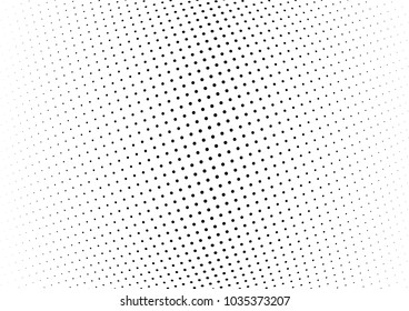 Abstract halftone wave dotted background. Halftone twisted grunge pattern, dot, circle.  Vector modern optical halftone pop art texture for poster, business card, cover, label mock-up, sticker layout