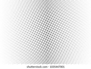 Abstract halftone wave dotted background. Halftone twisted grunge pattern, dot, circle.  Vector modern optical halftone pop art texture for poster, business card, cover, label mock-up, sticker layout
