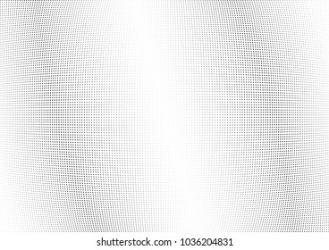 Abstract halftone wave dotted background. Halftone twisted grunge pattern, dot, circle.  Vector modern optical halftone pop art texture for poster, business card, cover, label mock-up, sticker layout