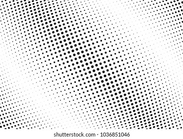 Abstract halftone wave dotted background. Halftone twisted grunge pattern, dot, circle.  Vector modern optical halftone pop art texture for poster, business card, cover, label mock-up, sticker layout