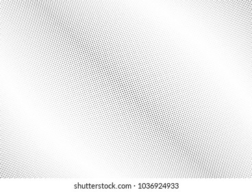Abstract halftone wave dotted background. Halftone twisted grunge pattern, dot, circle.  Vector modern optical halftone pop art texture for poster, business card, cover, label mock-up, sticker layout