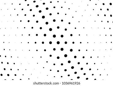 Abstract halftone wave dotted background. Halftone twisted grunge pattern, dot, circle.  Vector modern optical halftone pop art texture for poster, business card, cover, label mock-up, sticker layout