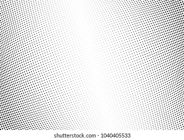 Abstract halftone wave dotted background. Halftone twisted grunge pattern, dot, circle.  Vector modern optical halftone pop art texture for poster, business card, cover, label mock-up, sticker layout