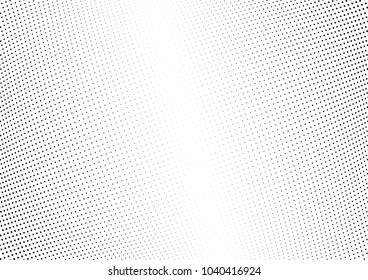 Abstract halftone wave dotted background. Halftone twisted grunge pattern, dot, circle.  Vector modern optical halftone pop art texture for poster, business card, cover, label mock-up, sticker layout