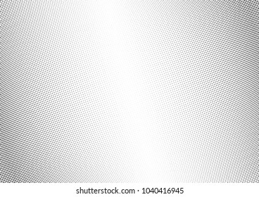 Abstract halftone wave dotted background. Halftone twisted grunge pattern, dot, circle.  Vector modern optical halftone pop art texture for poster, business card, cover, label mock-up, sticker layout