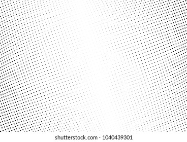 Abstract halftone wave dotted background. Halftone twisted grunge pattern, dot, circle.  Vector modern optical halftone pop art texture for poster, business card, cover, label mock-up, sticker layout