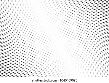 Abstract halftone wave dotted background. Halftone twisted grunge pattern, dot, circle.  Vector modern optical halftone pop art texture for poster, business card, cover, label mock-up, sticker layout