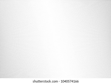 Abstract halftone wave dotted background. Halftone twisted grunge pattern, dot, circle.  Vector modern optical halftone pop art texture for poster, business card, cover, label mock-up, sticker layout