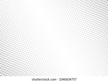 Abstract halftone wave dotted background. Halftone twisted grunge pattern, dot, circle.  Vector modern optical halftone pop art texture for poster, business card, cover, label mock-up, sticker layout