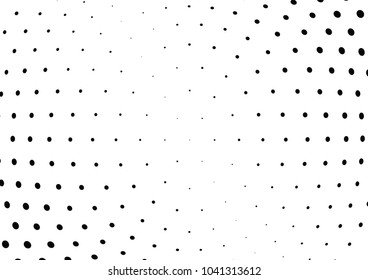 Abstract halftone wave dotted background. Halftone pattern, dot, circle.  Vector modern optical halftone pop art texture for poster, business card, cover, label mock-up, sticker 