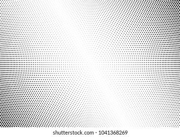 Abstract halftone wave dotted background. Halftone  pattern, dot, circle.  Vector modern optical halftone pop art texture for poster, business card, cover, label mock-up, sticker