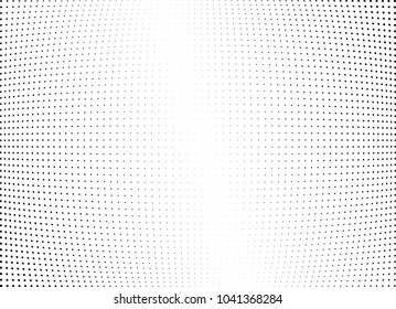 Abstract halftone wave dotted background. Halftone  pattern, dot, circle.  Vector modern optical halftone pop art texture for poster, business card, cover, label mock-up, sticker