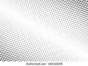 Abstract halftone wave dotted background. Halftone  pattern, dot, circle.  Vector modern optical halftone pop art texture for poster, business card, cover, label mock-up, sticker