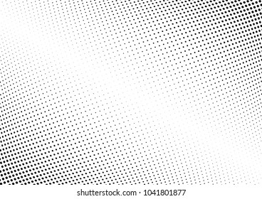Abstract halftone wave dotted background. Halftone twisted grunge pattern, dot, circle.  Vector modern optical halftone pop art texture for poster, business card, cover, label mock-up, sticker layout