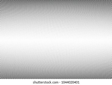 Abstract halftone wave dotted background. Halftone twisted grunge pattern, dot, circle.  Vector modern optical halftone pop art texture for poster, business card, cover, label mock-up, sticker layout
