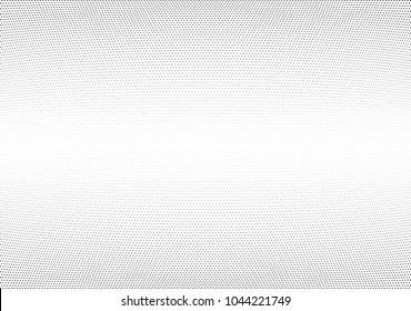 Abstract halftone wave dotted background. Halftone twisted grunge pattern, dot, circle.  Vector modern optical halftone pop art texture for poster, business card, cover, label mock-up, sticker layout