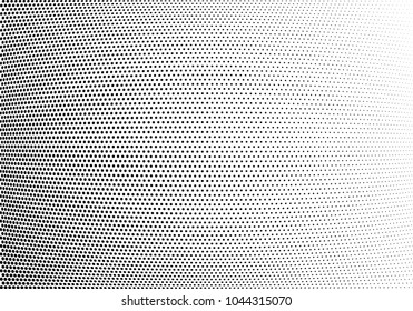 Abstract halftone wave dotted background. Halftone twisted grunge pattern, dot, circle.  Vector modern optical halftone pop art texture for poster, business card, cover, label mock-up, sticker layout