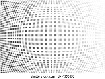 Abstract halftone wave dotted background. Halftone twisted grunge pattern, dot, circle.  Vector modern optical halftone pop art texture for poster, business card, cover, label mock-up, sticker layout