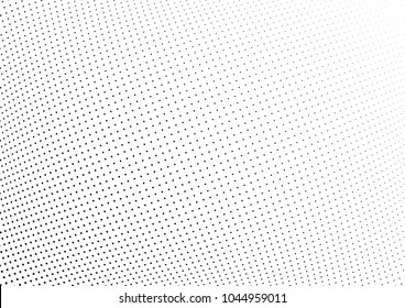 Abstract halftone wave dotted background. Halftone twisted grunge pattern, dot, circle.  Vector modern optical halftone pop art texture for poster, business card, cover, label mock-up, sticker layout