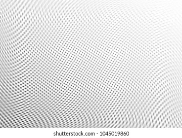 Abstract halftone wave dotted background. Halftone twisted grunge pattern, dot, circle.  Vector modern optical halftone pop art texture for poster, business card, cover, label mock-up, sticker layout