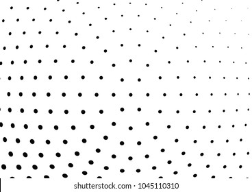 Abstract halftone wave dotted background. Halftone twisted grunge pattern, dot, circle.  Vector modern optical halftone pop art texture for poster, business card, cover, label mock-up, sticker layout