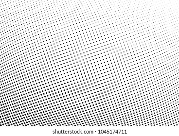 Abstract halftone wave dotted background. Halftone twisted grunge pattern, dot, circle.  Vector modern optical halftone pop art texture for poster, business card, cover, label mock-up, sticker layout