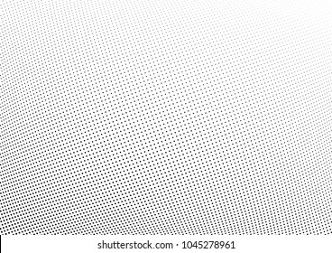 Abstract halftone wave dotted background. Halftone twisted grunge pattern, dot, circle.  Vector modern optical halftone pop art texture for poster, business card, cover, label mock-up, sticker layout