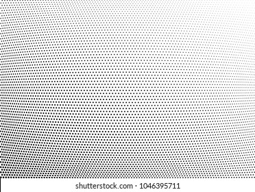 Abstract halftone wave dotted background. Halftone twisted grunge pattern, dot, circle.  Vector modern optical halftone pop art texture for poster, business card, cover, label mock-up, sticker layout