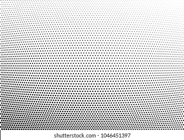 Abstract halftone wave dotted background. Halftone twisted grunge pattern, dot, circle.  Vector modern optical halftone pop art texture for poster, business card, cover, label mock-up, sticker layout
