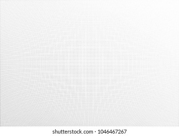 Abstract halftone wave dotted background. Halftone twisted grunge pattern, dot, circle.  Vector modern optical halftone pop art texture for poster, business card, cover, label mock-up, sticker layout