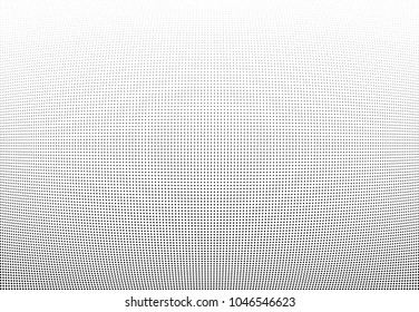 Abstract halftone wave dotted background. Halftone twisted grunge pattern, dot, circle.  Vector modern optical halftone pop art texture for poster, business card, cover, label mock-up, sticker layout