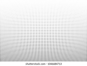Abstract halftone wave dotted background. Halftone twisted grunge pattern, dot, circle.  Vector modern optical halftone pop art texture for poster, business card, cover, label mock-up, sticker layout