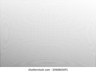 Abstract halftone wave dotted background. Halftone twisted grunge pattern, dot, circle.  Vector modern optical halftone pop art texture for poster, business card, cover, label mock-up, sticker layout