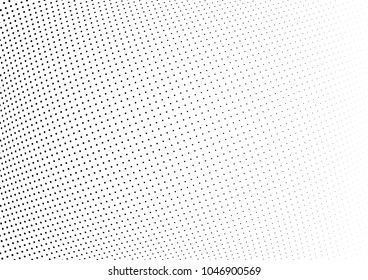 Abstract halftone wave dotted background. Halftone twisted grunge pattern, dot, circle.  Vector modern optical halftone pop art texture for poster, business card, cover, label mock-up, sticker layout