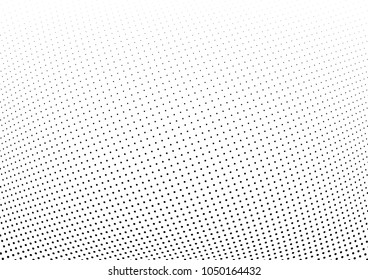 Abstract halftone wave dotted background. Halftone twisted grunge pattern, dot, circle.  Vector modern optical halftone pop art texture for poster, business card, cover, label mock-up, sticker layout